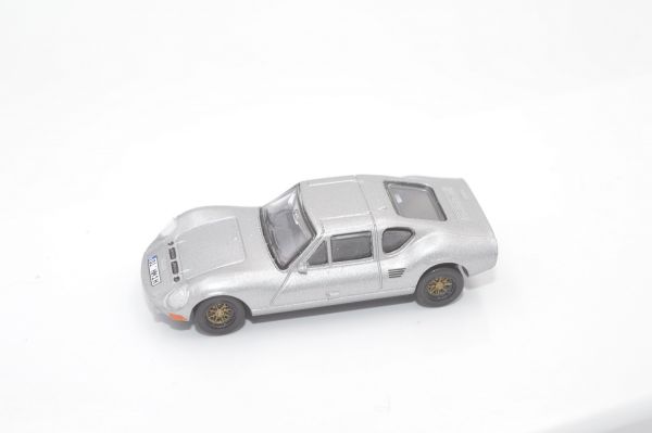 NPE Modellbau NA 88047, Melkus RS 1000, silber, 1:87 Spur H0